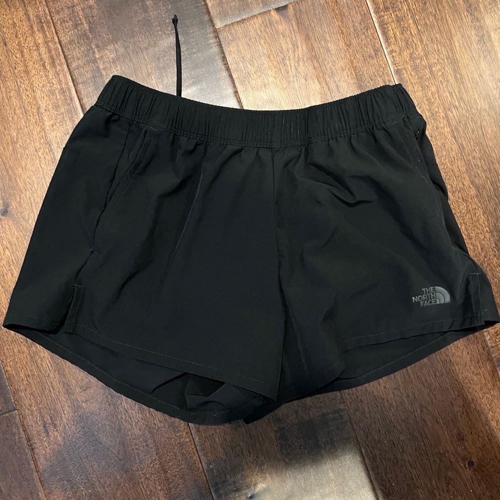 The North Face shorts.